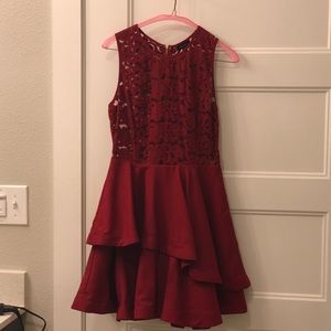 Revolve Red Cocktail Dress